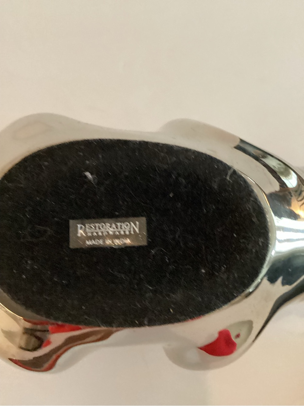 Vintage Restoration Hardware Polar Bear Candle Holder Silver Plate - Picture 6 of 11